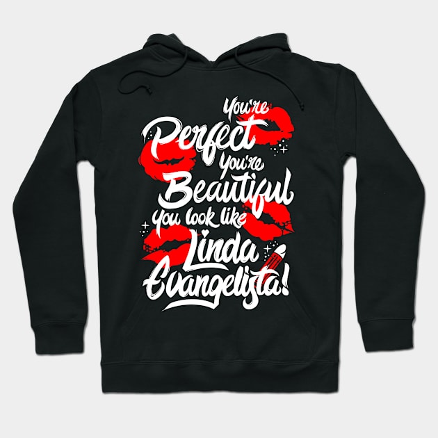 You're Perfect, You're Beauitful Hoodie by DragCityComics